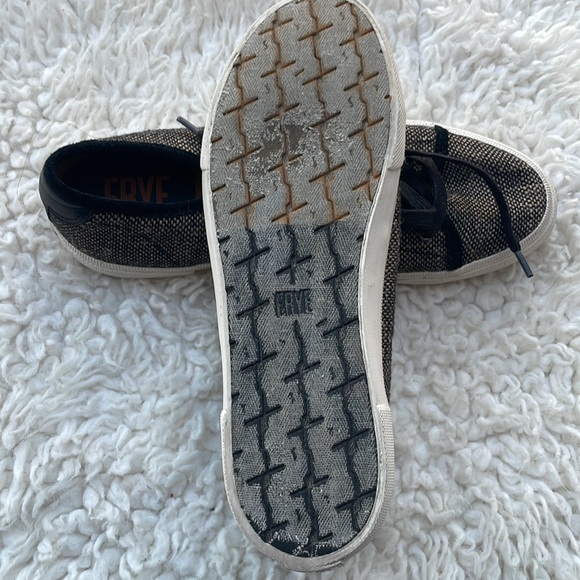 FRYE Women's "Gia" Tweed Canvas Sneaker. Size - Picture 8 of 11